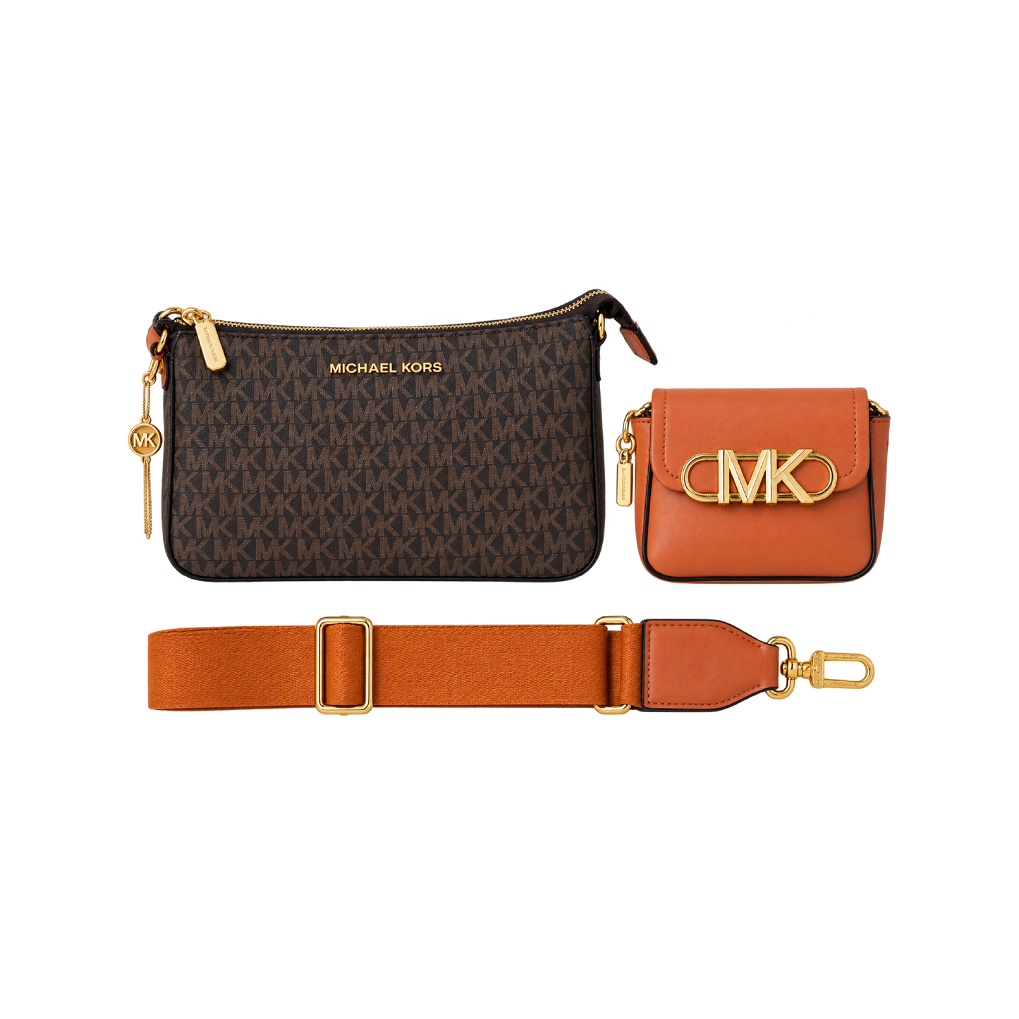 Micheal Kors pouch set