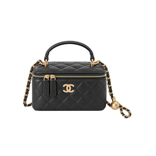 Chanel Vanity Bag Black