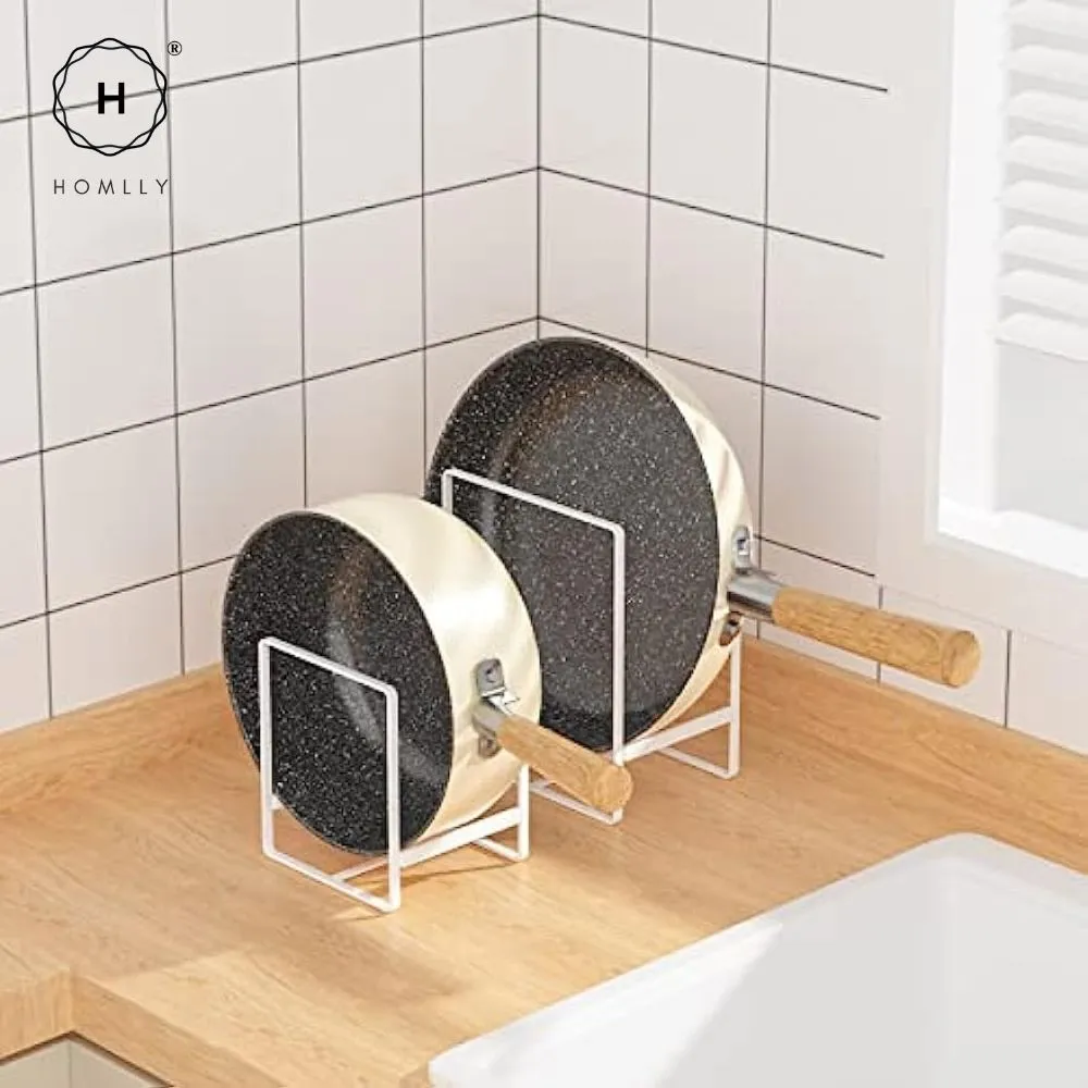 Homlly Kitchen Pot Plate Display Holders Organizer Rack