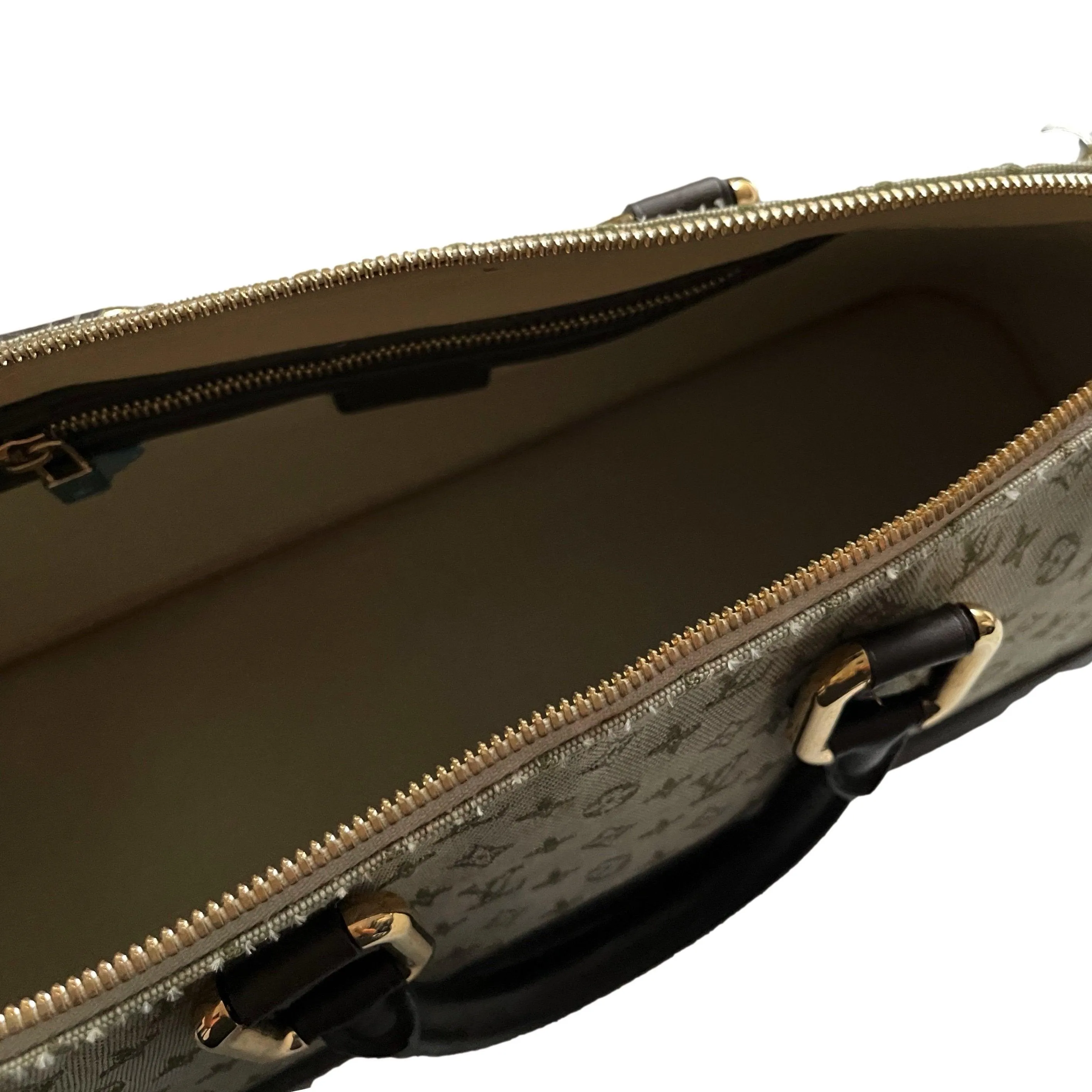 Louis Vuitton Olive Monogram Top Handle Bag
