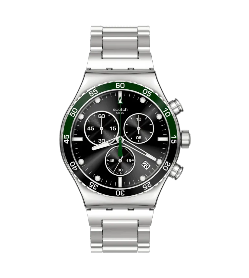 Swatch Dark Green Irony Originals Irony Chrono 43mm yvs506g